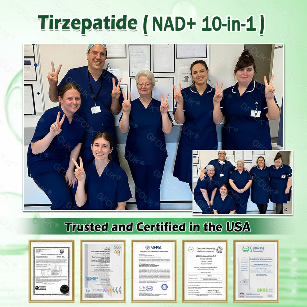 Certified by the U.S. Food and Drug Administration (FDA)🥰| GFOUK® Moringa · Berberine × NAD+ 10-in-1 Advanced Nano Microneedle Patch |🐧Backed by science | 10-in-1 formula | Results in 7 days🥕