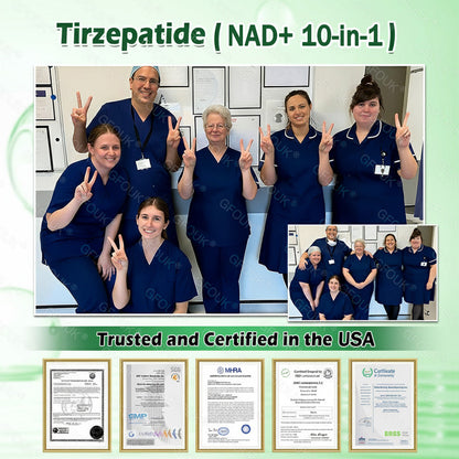 Certified by the U.S. Food and Drug Administration (FDA)🥰| GFOUK® Moringa · Berberine × NAD+ 10-in-1 Advanced Nano Microneedle Patch |🐧Backed by science | 10-in-1 formula | Results in 7 days🥕