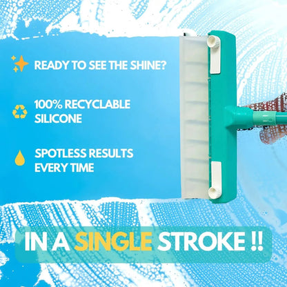 💞Ourlyard® Recyclable Silicone Window Squeegee Kit